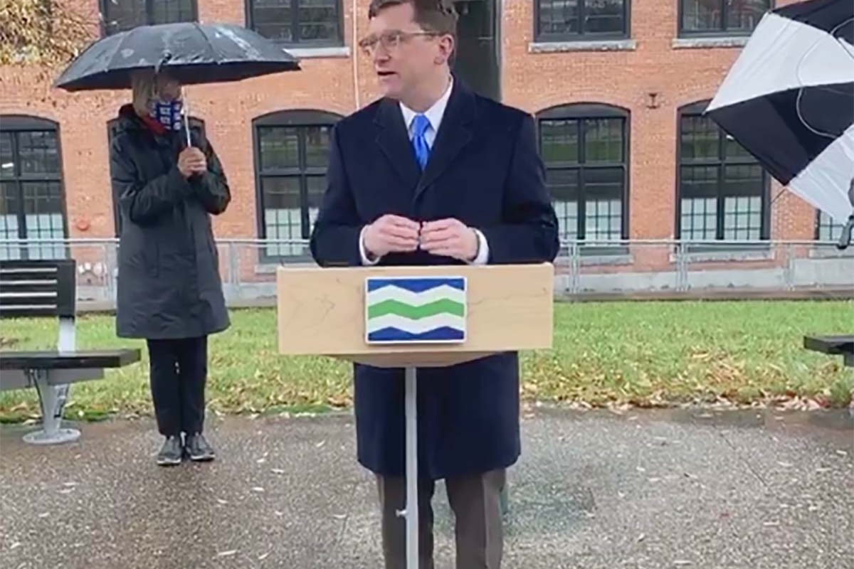 VGS President and CEO at the BTV Sound Mitigation Program announcement